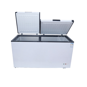 Congélateur coffre commercial <span class=keywords><strong>400L</strong></span> à double température avec couvercle rabattable - Product Image 1