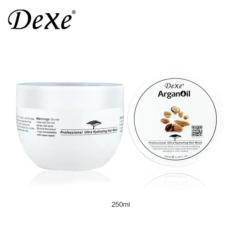 Aguacate/coco/de pelo del aceite de argán máscara hidratante alto margen de beneficio de los productos