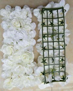 Arco de flores para decoración de boda, 20x50CM, para fiesta de boda, pasillo, carretera decorativa, centros de mesa citados - Product Image 6