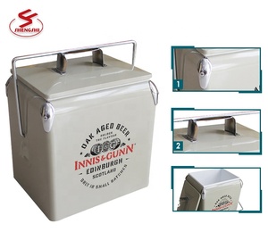 Kim Loại Ice Ngực Cách Nhiệt Mát Hộp Bia Lạnh Bin - Product Image 5