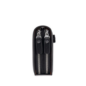 Borsa a Mano da Uomo con Doppia Cerniera, Portacellulare Multi-scomparto, Portafoglio Lungo alla Moda, Borsa da Lavoro Capiente - Product Image 2