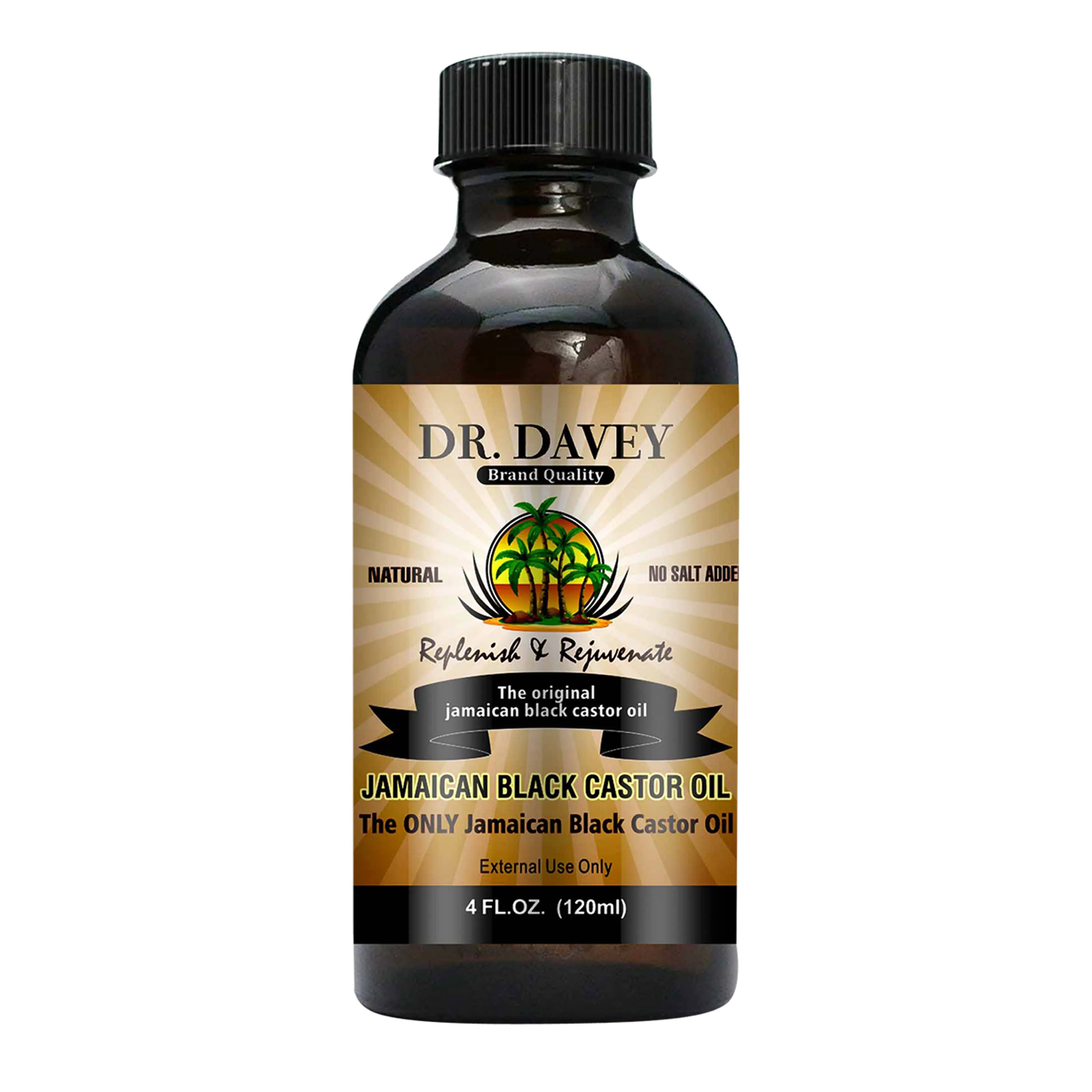 DR.DAVEY Jamaican Black Castor Black Seed Coconut hair growth oil