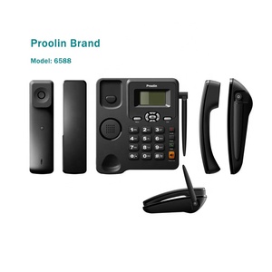 Настольный фиксированный беспроводной телефон GSM GSM850/900/1800/1900 МГц, 2 sim FWP 6588 Proolin 2G, беспроводной телефон - Product Image 1