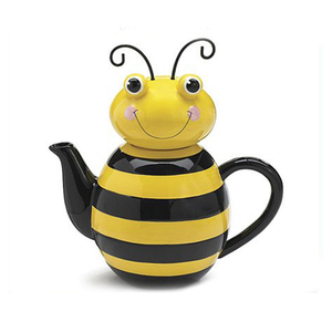 Théière en céramique bon marché en forme d'abeille pour appareils électroménagers - Product Image 1