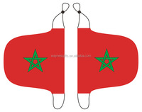 Housse de Rétroviseur de Voiture Personnalisée Drapeau du Maroc