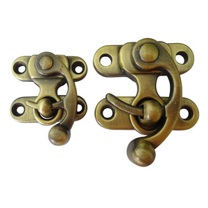 Ganci a Scatto HBL18 in Bronzo Spazzolato, Grandi e Piccoli, per Chiusura di Scatole - Product Image 5