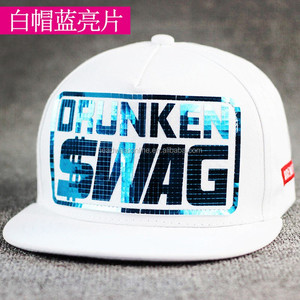 5 panel snapback cap with silver piece, cheap <span class=keywords><strong>outdoor</strong></span> sports cap - Product Image 3