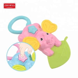 Éléphant secouant cloche faire <span class=keywords><strong>son</strong></span> jouets molaires dentition hochet pour infantile - Product Image 1