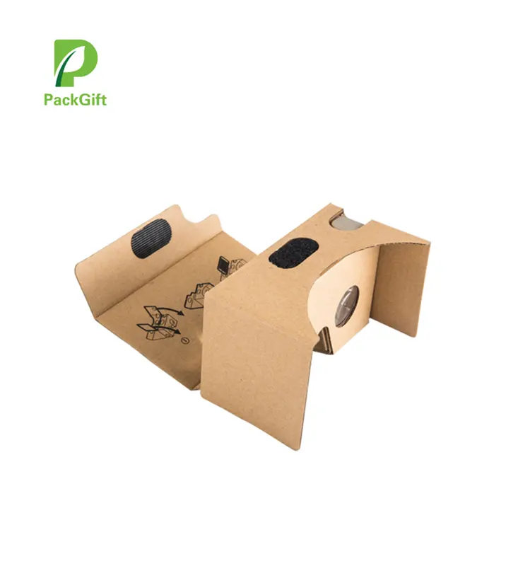 Lunettes de Réalité virtuelle Sur Mesure Carton VR 3D Lunettes Google Carton V2, Carton Google Lunettes Personnalisé