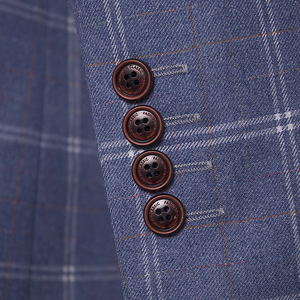 MA102 ( Jacket Vest Pants ) 2022 New Men's Fashion Boutique Plaid abito <span class=keywords><strong>da</strong></span> sposa abito tre pezzi <span class=keywords><strong>smoking</strong></span> formale maschile - Product Image 2