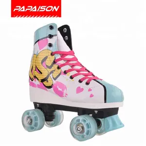 大豆 luna 儿童 roller 鞋 patines de 4 ruedas 与电动 LED 外底