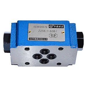 Hydraulic control check valve Z2S6-1-40B Z2S6-1-40B Z2S10-1-20B Z2S16-1-30B Z2S22-1-30B pressure maintaining valve