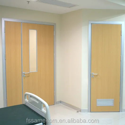 Dimensiones estándar puertas del Hospital para la habitación de un paciente