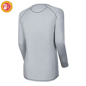 Vuelos <span class=keywords><strong>de</strong></span> invierno <span class=keywords><strong>lana</strong></span> <span class=keywords><strong>Merino</strong></span> capa Base damas Skinny <span class=keywords><strong>Mujer</strong></span> manga larga T Shirt - Product Image 5