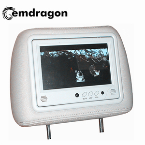 Reposacabezas con Android para publicidad de Taxi, señal digital <span class=keywords><strong>ADP</strong></span>, pantalla LCD, reposacabezas de TAXI para coche, directo de fábrica, 7 pulgadas - Product Image 1