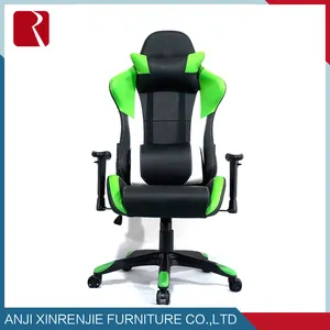 Venta al por mayor mercado reclinable Silla de juego barato con cuero de la pu