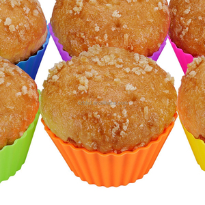 Stampini <span class=keywords><strong>per</strong></span> <span class=keywords><strong>Muffin</strong></span> in Silicone Riutilizzabili, Vaschette <span class=keywords><strong>per</strong></span> Cupcake Approvate <span class=keywords><strong>per</strong></span> Uso Alimentare, Bestseller - Product Image 5