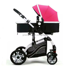 Poussette pliable en aluminium pour bébé poupée landau avec sac de transport et panier pour les enfants de 3 ans sécurité assurée avec 4 roues - Product Image 5