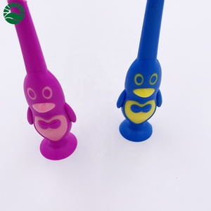 Hot Sales Penguin Shape Plastic Kid <strong>Toothbrush</strong> Factory Price - Product Image 3