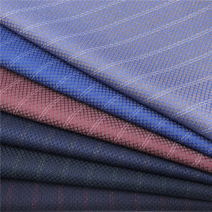 Áo Khoác Nam Cao Cấp Kẻ Sọc, Áo Khoác Đồng Phục, Vải Polyester Viscose TR, Vải Sọc, Mùa Xuân Hè Mới - Product Image 1