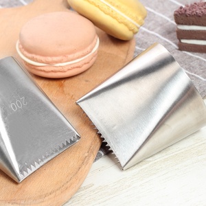 Hot <strong>Sale</strong> 18/8 Stainless Steel Extra Large Pastry Nozzles <strong>Cake</strong> Decorating <strong>Tool</strong> Piping Tips 200 Nozzle