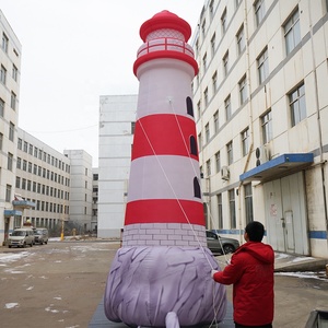 Cao cấp <span class=keywords><strong>inflatable</strong></span> phim hoạt hình lâu đài tháp <span class=keywords><strong>inflatable</strong></span> ngọn hải đăng cho các sự kiện quảng cáo vui chơi giải trí công viên trang trí - Product Image 3