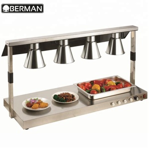 Kitchen Equipment Restaurant 2 tank Bain Marie Battery Operated <strong>Food</strong> Warmers, Hot <strong>Food</strong> Warmer Buffet <strong>Server</strong> - Product Image 2