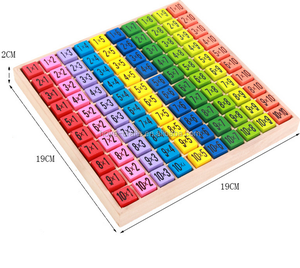 HOYE craft <span class=keywords><strong>addition</strong></span> soustraction Division tableau <span class=keywords><strong>d</strong></span>'apprentissage des mathématiques blocs <span class=keywords><strong>de</strong></span> jouets en bois <span class=keywords><strong>table</strong></span> <span class=keywords><strong>de</strong></span> <span class=keywords><strong>multiplication</strong></span> en bois - Product Image 2