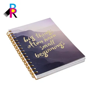 Custom Logo Goedkope Kleine Pocket Spiraal Notebook