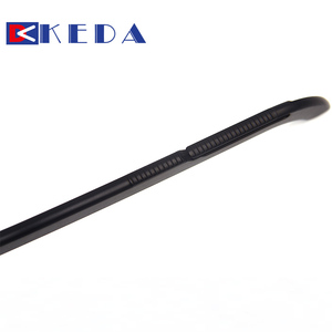 Gancio di metallo nero con la parte posteriore vuota di plastica dell'organizzatore di vestiti <span class=keywords><strong>appendiabiti</strong></span> <span class=keywords><strong>per</strong></span> l'organizzazione della casa del guardaroba della <span class=keywords><strong>camera</strong></span> <span class=keywords><strong>da</strong></span> <span class=keywords><strong>letto</strong></span> <span class=keywords><strong>per</strong></span> uso del negozio di abbigliamento - Product Image 4