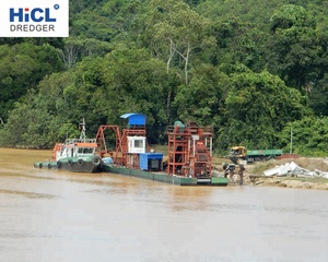 Hbc120 nova corrente de balde, 120m 3/h escavadora de ouro/areia para mineração de ouro - Product Image 5