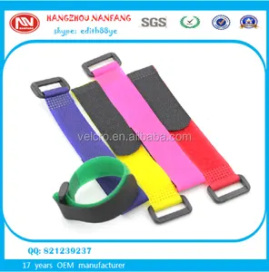 2021 Hot Sell China Manufacturer Wholesale Spot Goods Adjustable Soft Hook And Loop Strap With Plastic Metal Buckle Clip