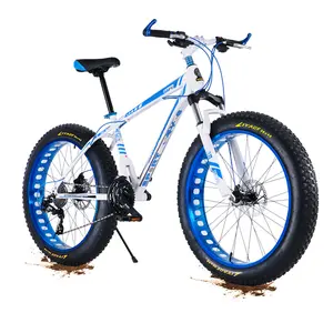 Doğrudan fabrika dağ bisikleti yağ lastik kar bisiklet, toptan 20/26 inç kar bisiklet ile 4.0 kalın tekerlekli bisiklet