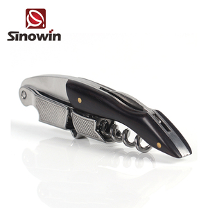 Ventas calientes de la fábrica puede ser paquete personalizado ébano Sacacorchos de camarero - Product Image 3