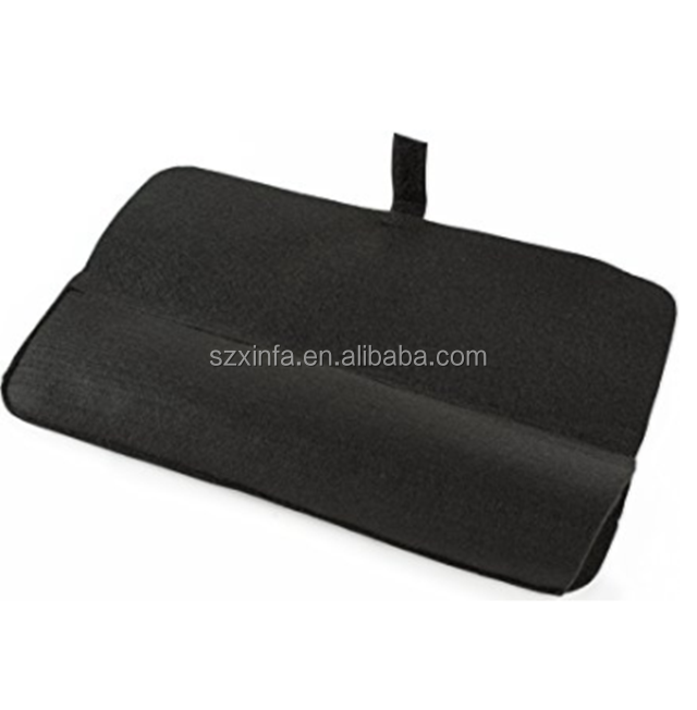 Термостойкий нетканый Теплоизоляционный дорожный органайзер для инструментов, выпрямитель волос, Плойка для завивки, коврик, сумка