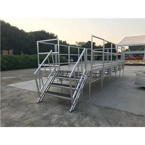 โครงเหล็กอะลูมิเนียมสำหรับดีเจสำหรับเวทีงานแต่งงานทำจากเหล็กเป็นไฟเวทีดนตรีแบบ LED โครงอะลู<span class=keywords><strong>มิ</strong></span><span class=keywords><strong>เนียม</strong></span>สำหรับดีเจ - Product Image 1