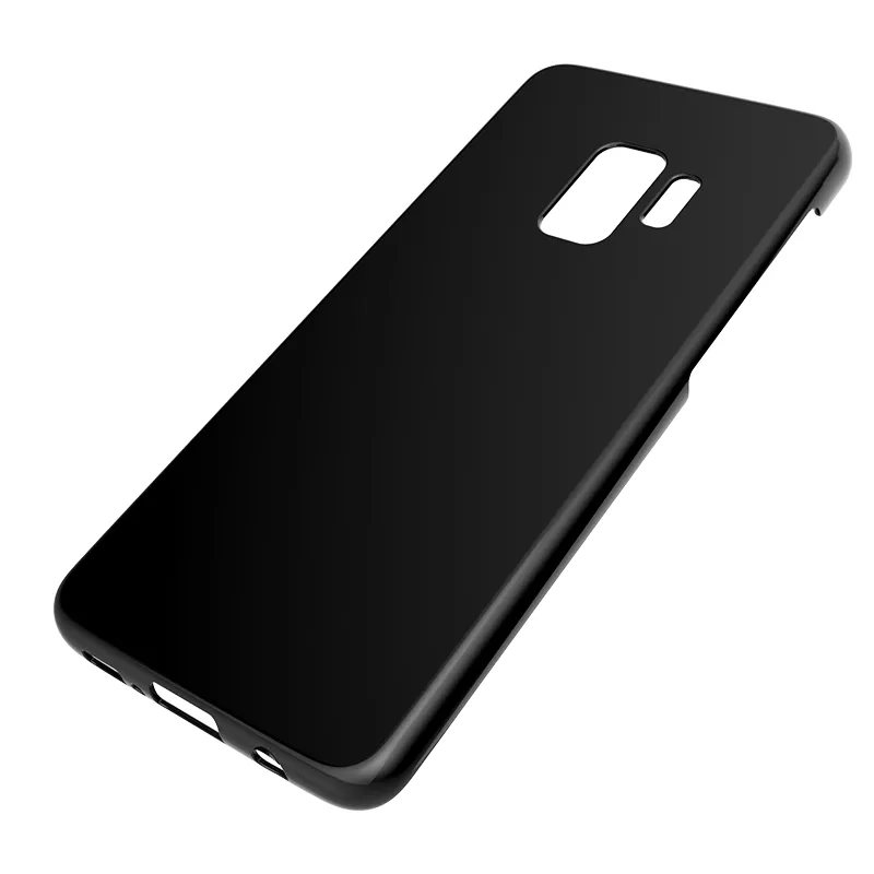 Funda rígida brillante para PC, accesorios personalizados para teléfonos móviles samsung galaxy S9/ S9 plus, novedad de 2018