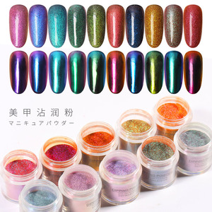 Effet caméléon acrylique conceptions pigment de couleur de gel de plongement acrylique de poudre d'immersion de clou - Product Image 1