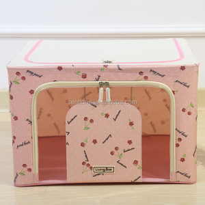 Bonito diseño, precio barato, artículos diversos plegables, caja <span class=keywords><strong>de</strong></span> almacenamiento no tejida, caja viva - Product Image 3