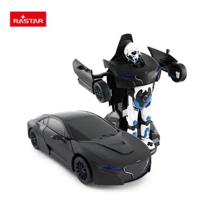 Rastar détenue marque radio contrôle électrique robot transformable voiture jouet