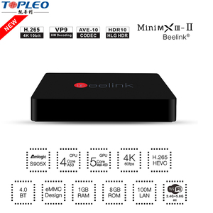 Bien Diseñado S905X <span class=keywords><strong>beelink</strong></span> <span class=keywords><strong>android</strong></span> 6.0 1 GB 8 GB tv digital por cable set top box - Product Image 2