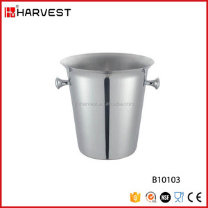 <span class=keywords><strong>3.5L</strong></span> Tốt Hình Dạng của Kim Loại <span class=keywords><strong>Ice</strong></span> <span class=keywords><strong>Bucket</strong></span> - Product Image 1