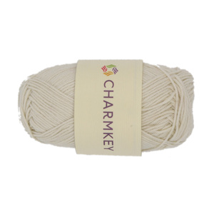 Para Charmkey, gran oferta, hilo de algodón 100%, sólido suave con alta resistencia para suéter de bebé de <span class=keywords><strong>ganchillo</strong></span>, patrón teñido - Product Image 2