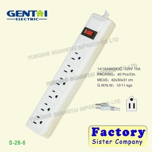 Di alta qualità sud americano usb power strip 3 <span class=keywords><strong>presa</strong></span> senza interruttore master USB - Product Image 6