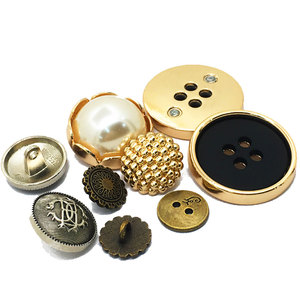 Lussuosi cappotti stile Vintage grandi strass in lega di zinco con gambo personalizzabili abiti colorati per camicie in maglia eco-friendly - Product Image 4