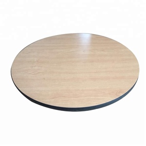 Da tavolo in legno massello quadrata e rotonda top - Product Image 3