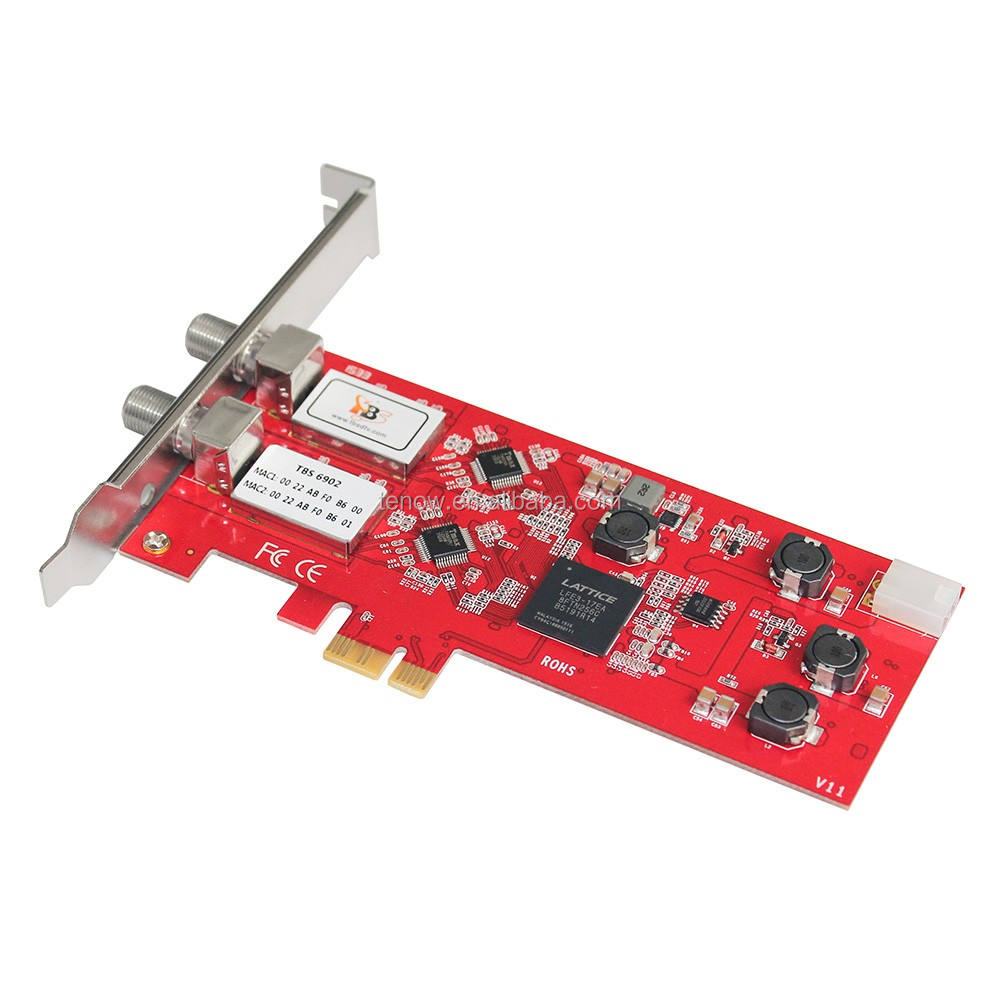 Hot Sell TBS6902 DVB-S2 Dual Tuner PCIe Card - Stream HD/SD