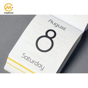 Wholesale <strong>Custom</strong> <strong>Print</strong> Thick Table <strong>Page</strong> <strong>a</strong> <strong>Day</strong> Daily Planner Tear off Desk Calendar - Product Image 2