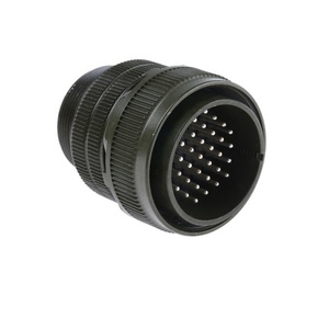 Amphenol MS3106A-28-21P,ตัวเชื่อมต่อช่องเสียบเมาท์เมาท์37ช่อง,ข้อต่อสกรู,หน้าสัมผัสขา,ขนาดเปลือก28, MS3ซีรี่ส์ - Product Image 1