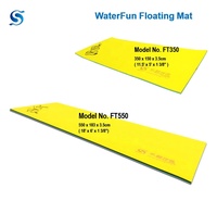 Alfombrilla de lirio de agua de espuma XPE, 3 capas, 18x6 pies, para piscina, lago, Océano, aire libre, esterilla flotante para yate